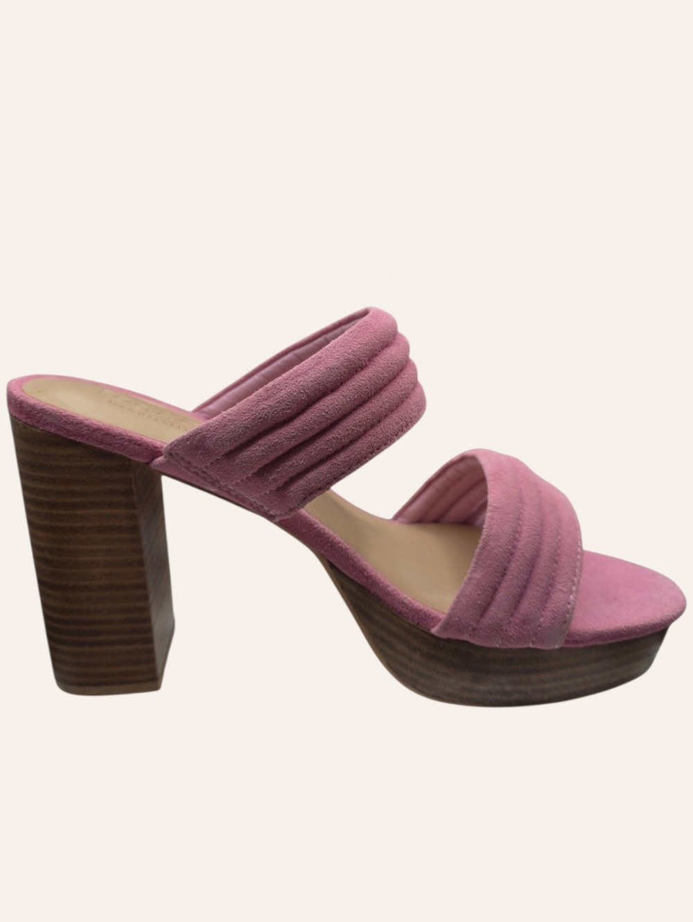 Rag & Co Pink Platform Block Heels Size 9 NIB Barbiecore Summer 2026